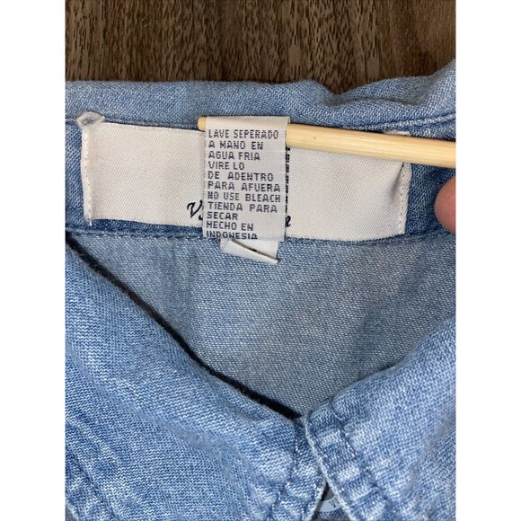 VTG Las Vegas Embroidered Casino Chip Gamble Button Shirt VS Collection Size XL - Picture 8 of 16